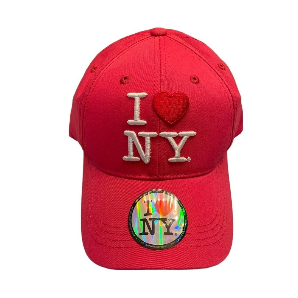 I Love New York Dark Pink Hat NEW Licensed I Love NY Cap